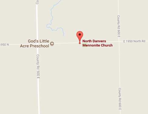 Map to North Mennonite Church